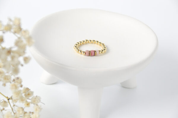 Rhodoniet ring