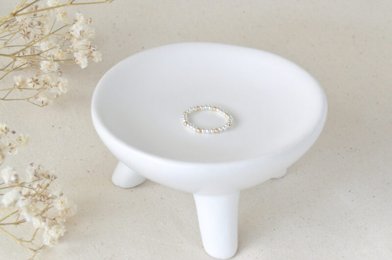 Goud zilver ring